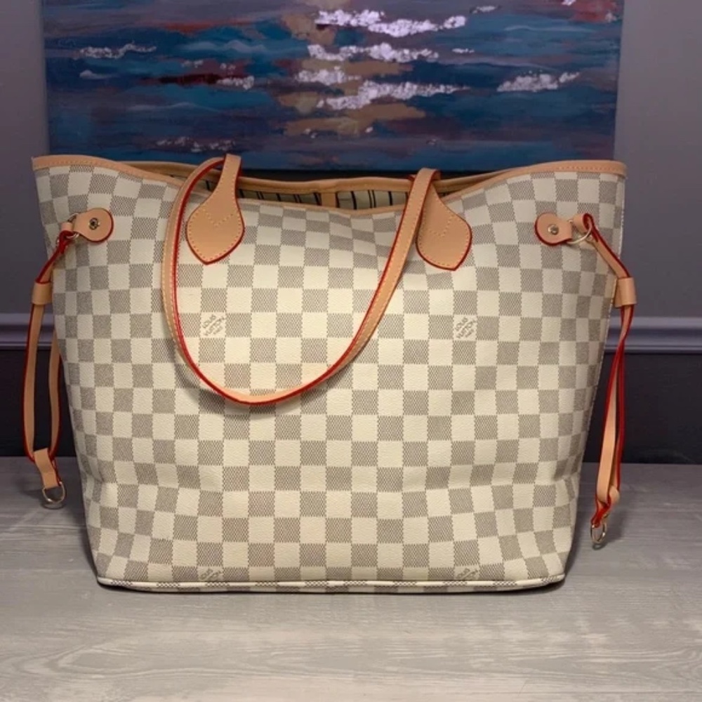 Checkered Tote MM